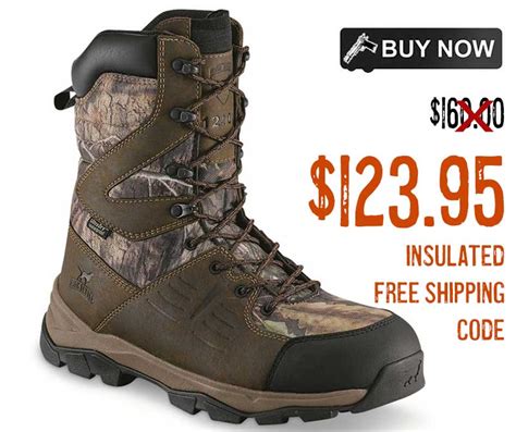 best deals on hunting boots.